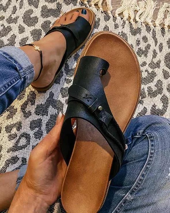 Soft Footbed Summer Sandals