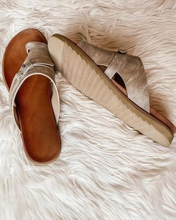 Soft Footbed Summer Sandals